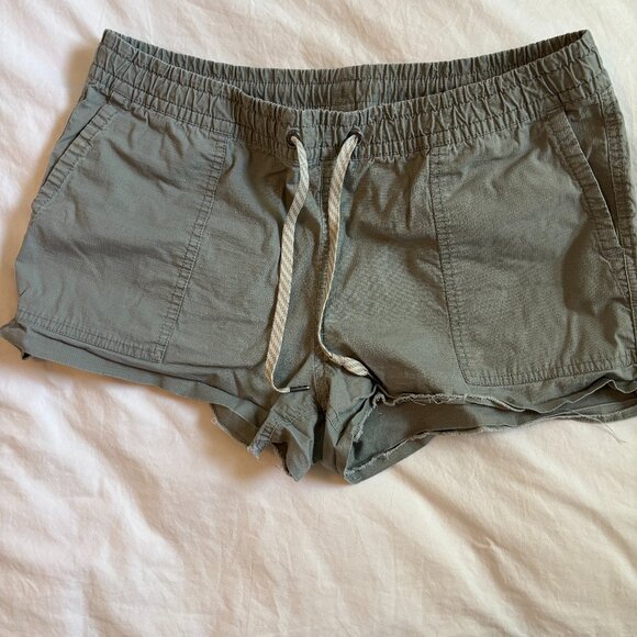 Vuori Pants - VUORI Vintage Ripstop Olive Drab Short